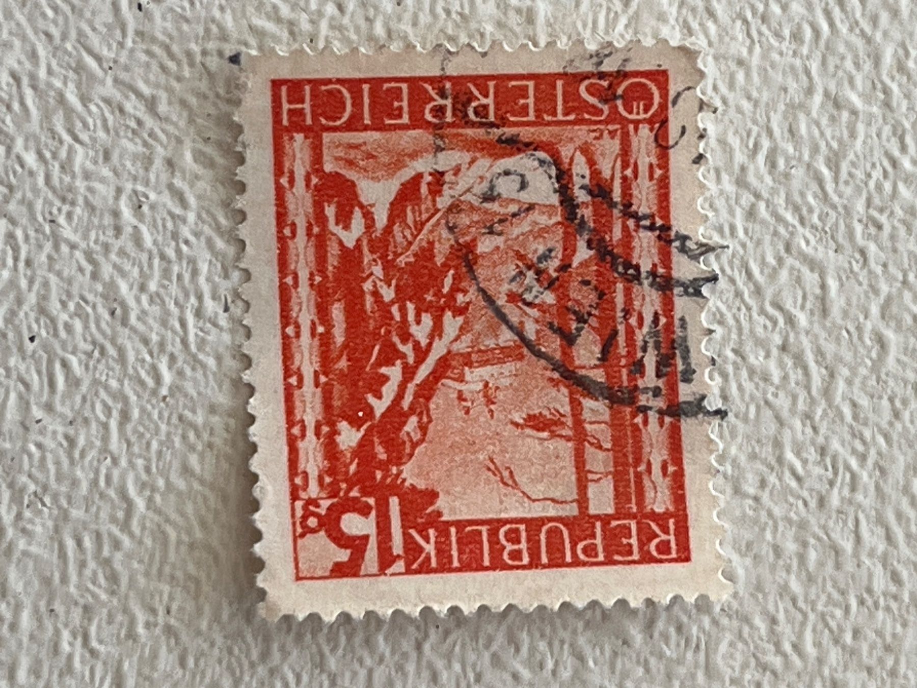 Alle Briefmarken: Österreich Briefmarke – Gebraucht aus Chiasso von AzenYa