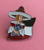 Fribourg Pin, Tracht, Sammlerstück, Broschen, Souvenir!