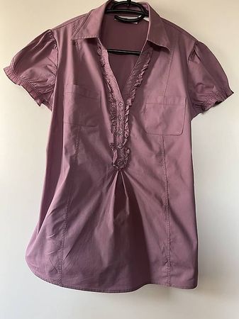 Bluse für Schwangerschaft und Stillzeit Gr. 36