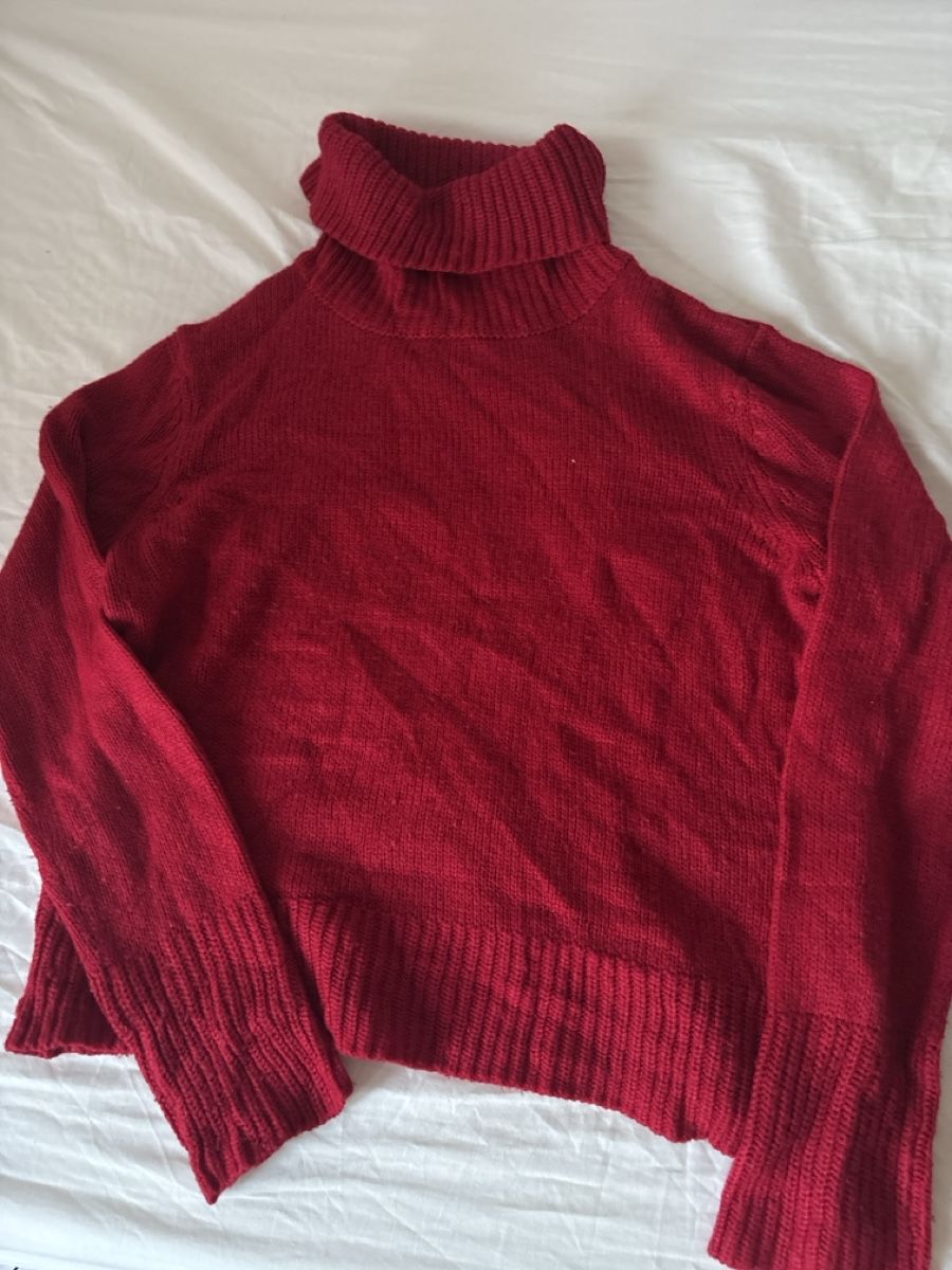 Maglioni & Felpe: Red turtleneck sweater  – Usato da Zürich venduto da sof_82mc