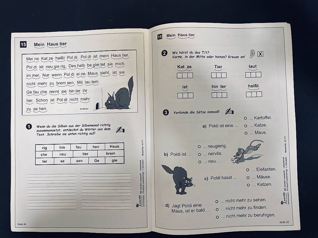 Libri: Deutsch 1./2. Kl., Leseförderung, Primarschule – Nuovo (secondo la descrizione) da Luzern venduto da Feliz 1