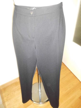 Pantalon bleu marine en jersey T. 44