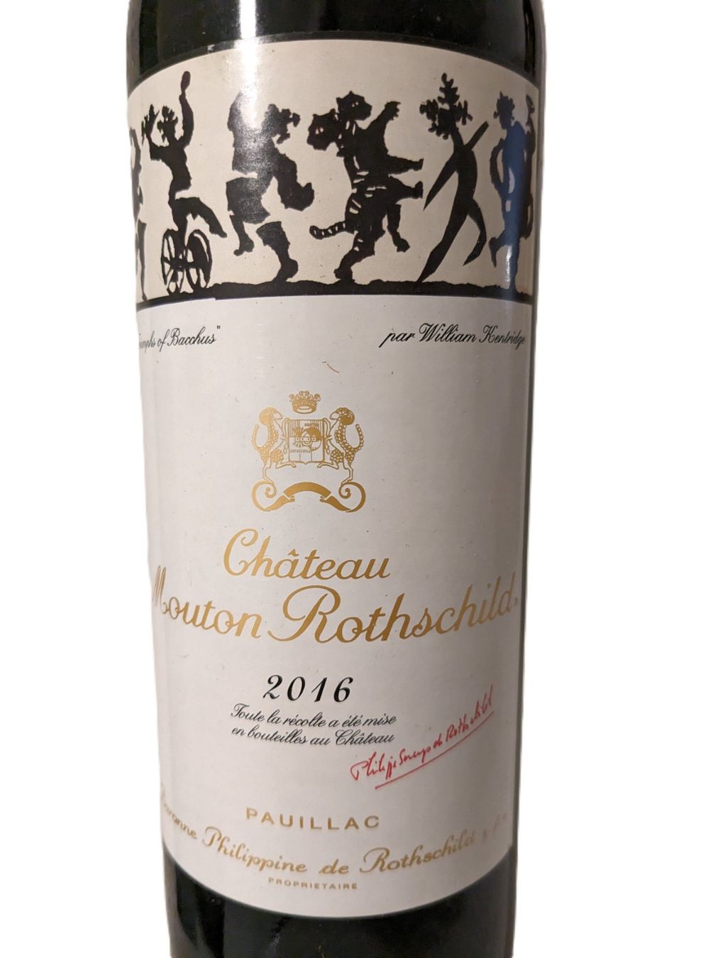 Mouton Rothschild Vino: Château Mouton Rothschild 2016 – Nuovo (secondo la descrizione) da Giffers venduto da agu25 1