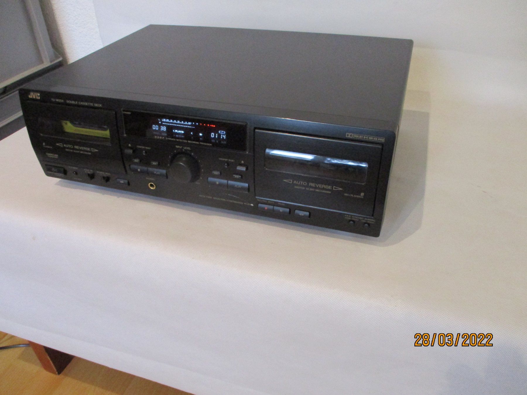 JVC Registratori: JVC TD-W254 Doppel Kassettendeck – Usato da Liestal venduto da Disc-Point 5