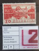 1469) 211, Abart  Schmilz-Druck Druckzufälligkeit