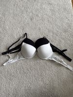 2er Set H&M BH, Grösse 75C, weiss und schwarz