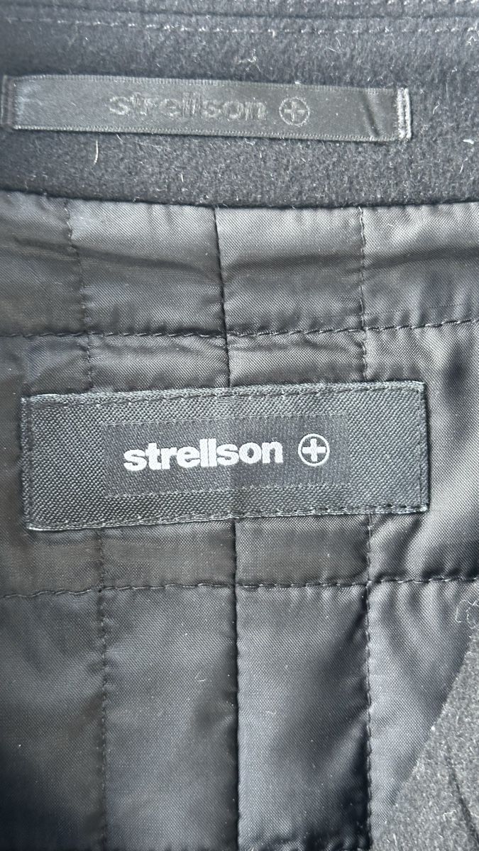 Strellson Cappotti: Strellson black wool jacket – Usato da Zürich venduto da Chrisbubu 1