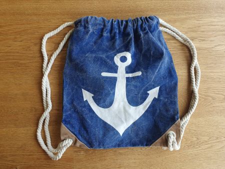 Rucksack mit Anker
