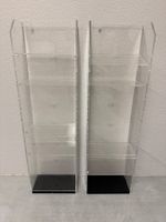 2 x Acryl Standregal Möbel CD-Regal (101.5 x 29 x 15 cm) 🔝