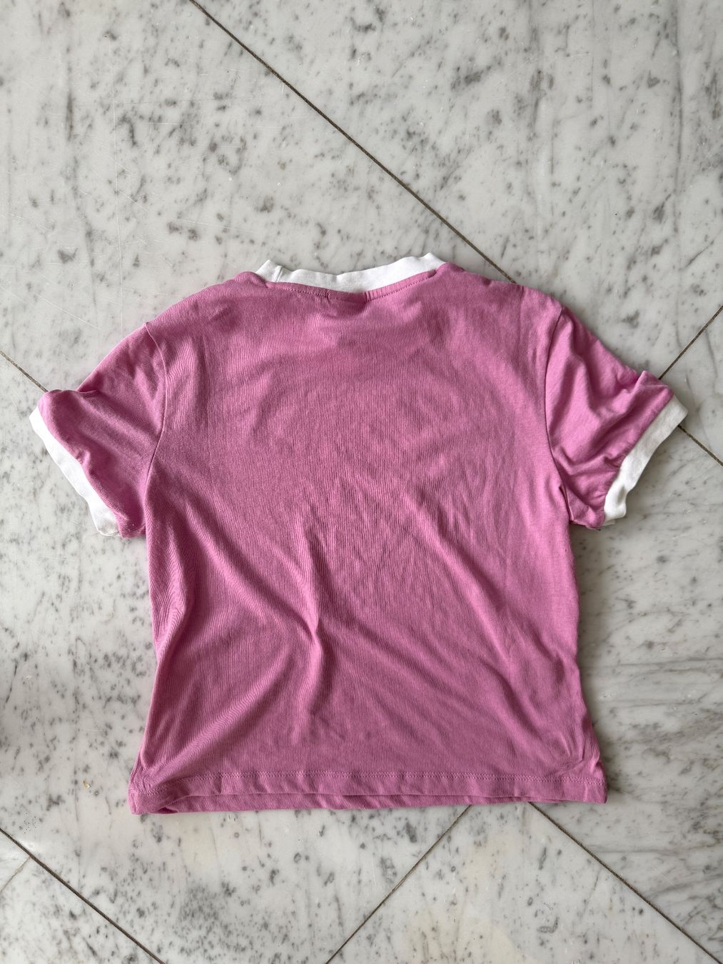 Reebok T-shirt: Reebok Shirt Rosa weiss Grösse 36 – Usato da Seewen SO venduto da HappyHappyHappy 1