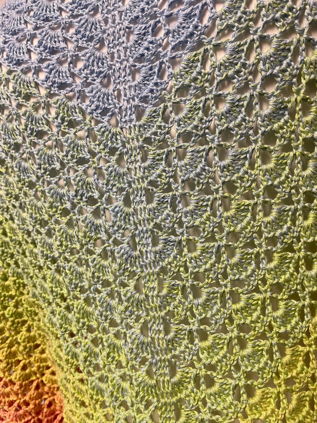 Foulard & Sciarpe: Stola, Regenbogen – Nuovo (secondo la descrizione) da Urnäsch venduto da pas_5r9c 2