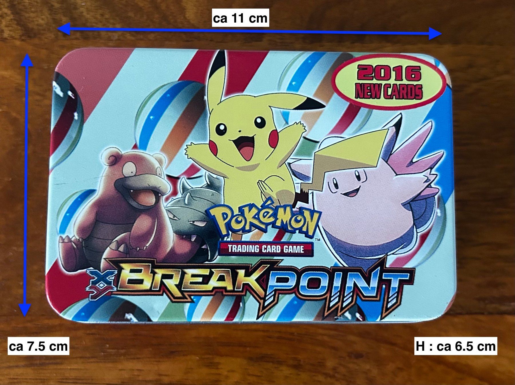 Altro in Decorazioni & Accessori: Pokémon Break Point / Leere Blechdose (Sammlerbox) – Usato da Dietlikon venduto da Mankai 9