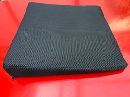 Sitzkissen/ Sitzkeil Orbisana, schwarz, Netzstoff, neu