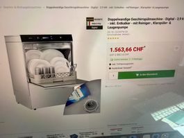 Gastro Geschirrspüler ggm gastro GS340PM-ek  939,- top