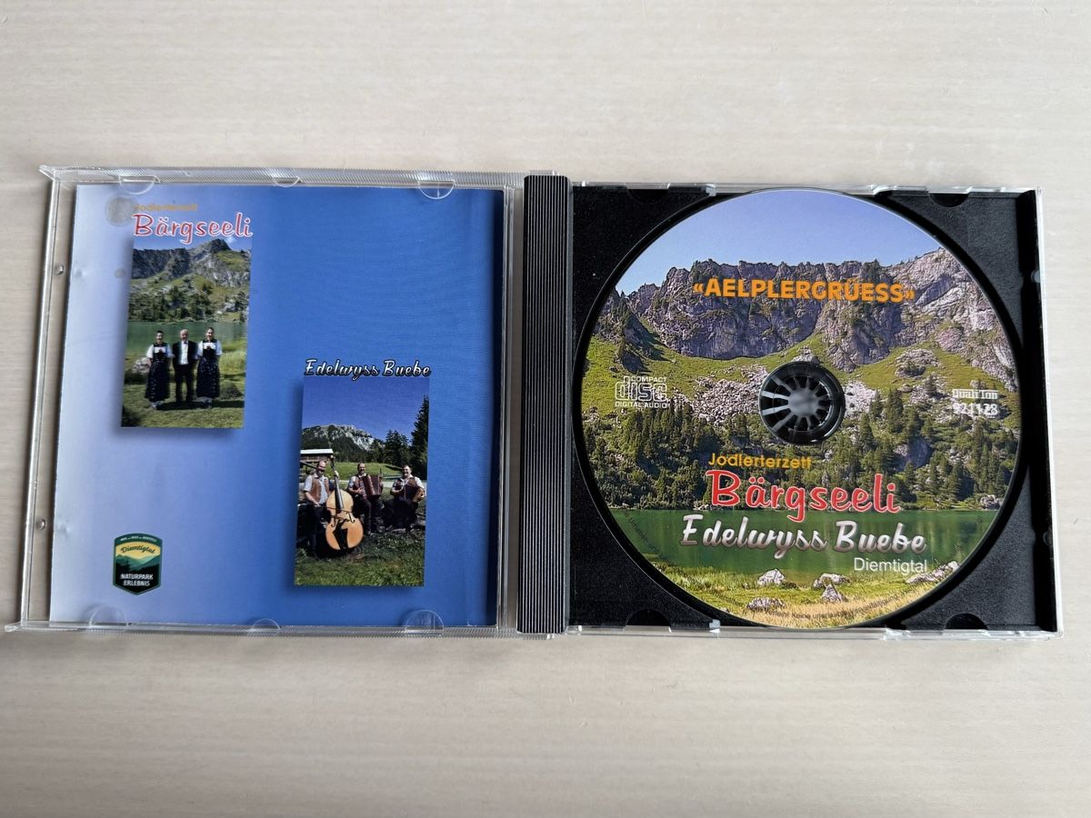 CD: CD Jodlerterzett Bärgseeli Aelplergrüess  – Usato da Oberried Brienz venduto da Chyara 2
