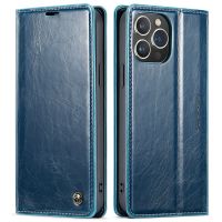 CaseMe iPhone 13 Pro Luxus Leder Case