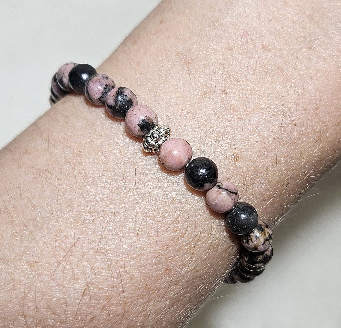Bracciali & Braccialetti: Rhodonit-Herz Armk. - Spendenaktion – Nuovo (secondo la descrizione) da Unterkulm venduto da Nachtigall 3