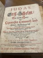 Judas Ertz-Schelm 1687 anik Leder zu Zug