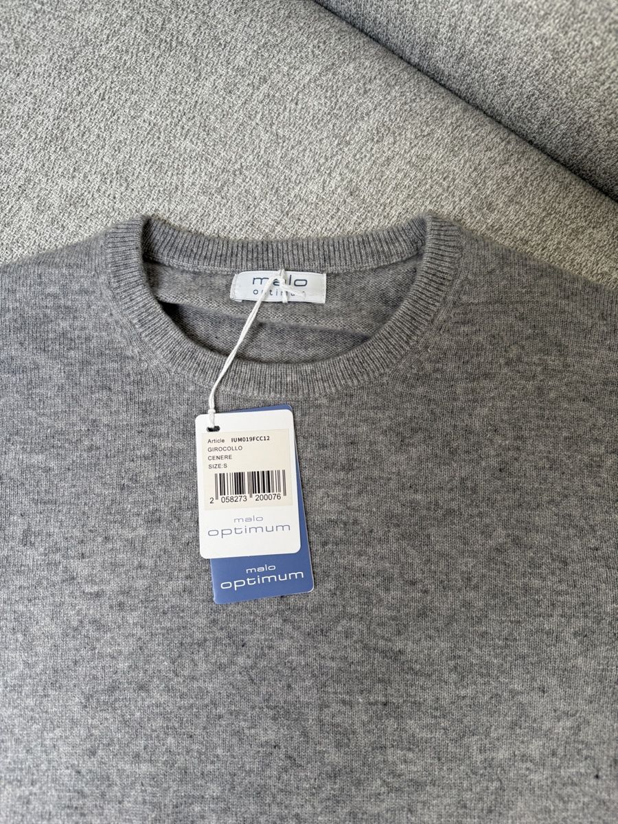 Maglioni & Felpe: MALO Optimum Kaschmir-Wollpullover, Grösse S, Neu! – Nuovo e nell'imballaggio originale da Biel-Benken BL venduto da Aplus0