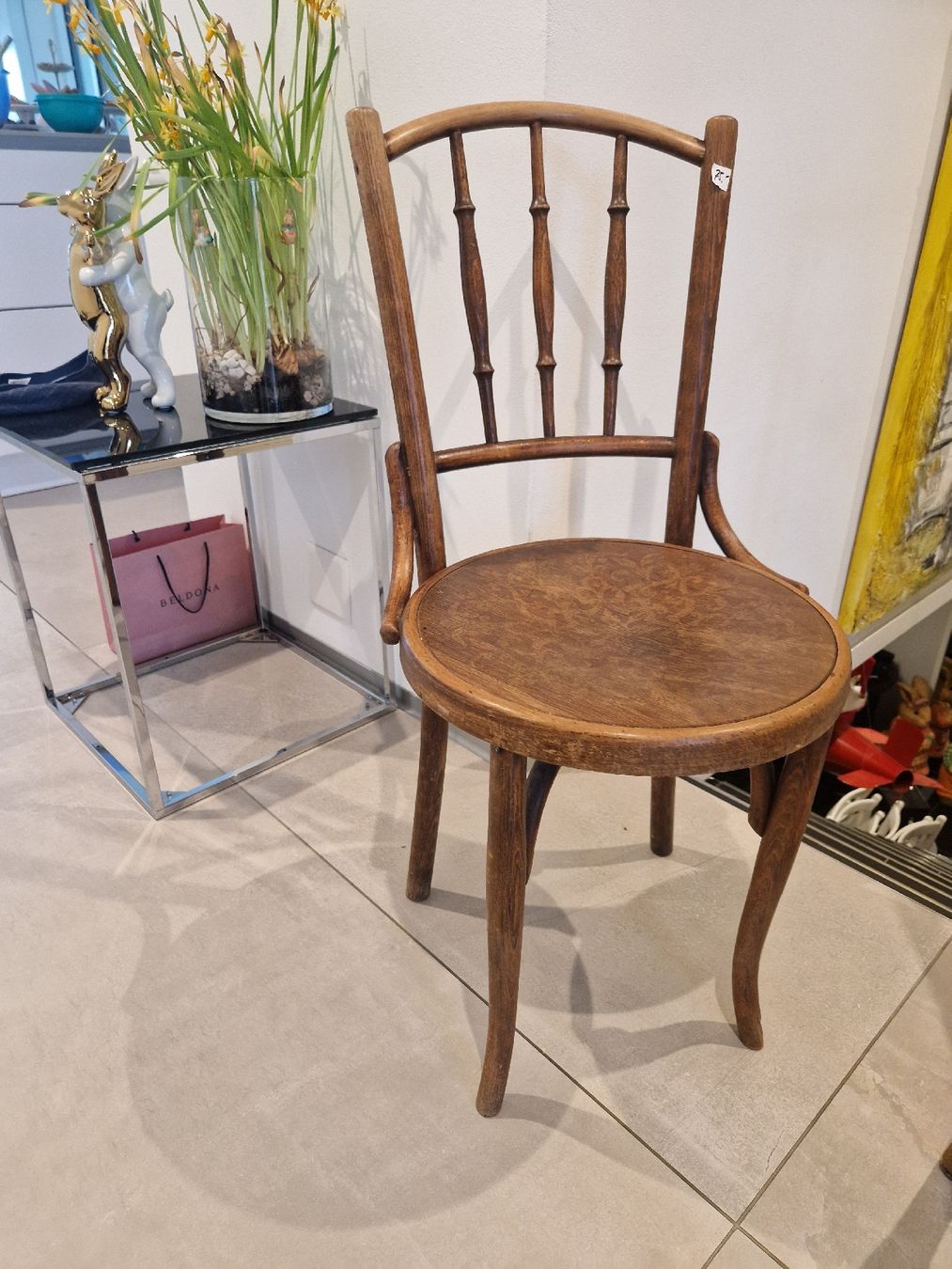 Thonet Stühle: Antiker Thonet Stuhl, Bugholz, Vintage Design Klassiker – Gebraucht aus Mörigen von Clio111 2