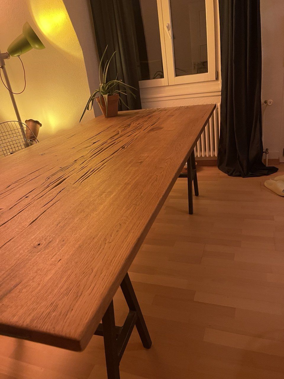 Pfister Tavoli: Esstisch - Massiv Wildeiche – Usato da Zürich venduto da faibiou