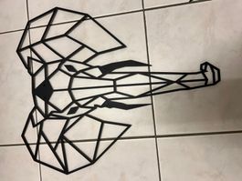 Wanddeko Elefant NEU