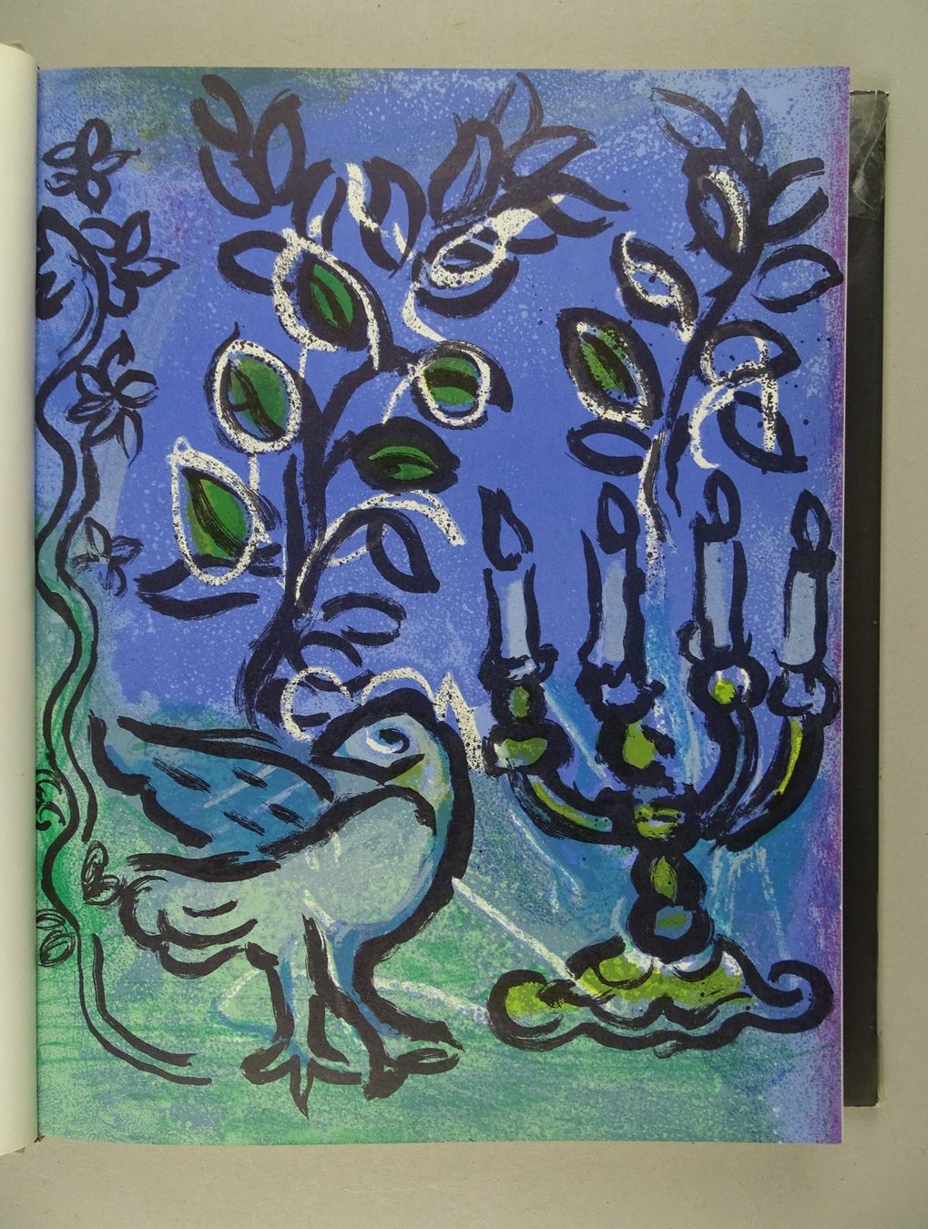 Bücher: MARC CHAGALL: GLASMALEREIEN FÜR JERUSALEM, 2 LITHOS – Gebraucht aus Grüningen von Kartensammler 1
