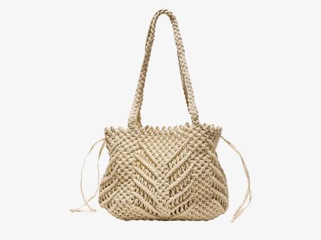 Makramee Tasche Sommer mit Innenbeutel 👜