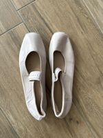 Inuikii Ballerinas beige Leder Grösse 40, 1 mal getragen