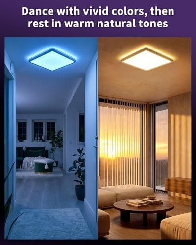 Lampadari & plafoniere: LED Deckenleuchte RGB mit Fernbedienung – Nuovo e nell'imballaggio originale da Hundwil venduto da Equiply 2