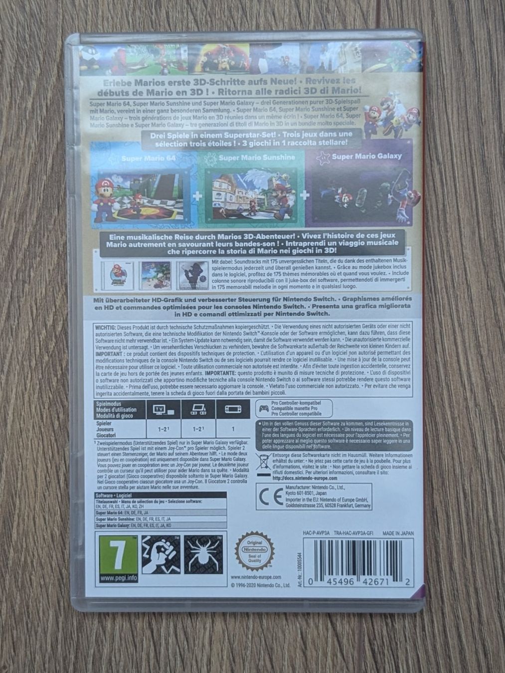 Nintendo Spiele: Super Mario 3D All Stars - Nintendo Switch – Gebraucht aus Rickenbach b. Wil von Shatter 2