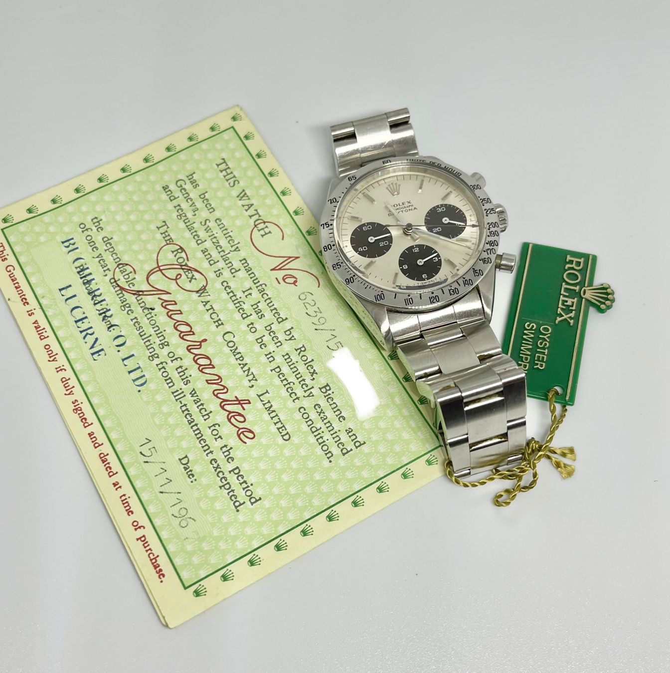 Rolex Orologi: Rolex daytona 6239 Tropical Full set – Usato da Lugano venduto da Superstudiolugano