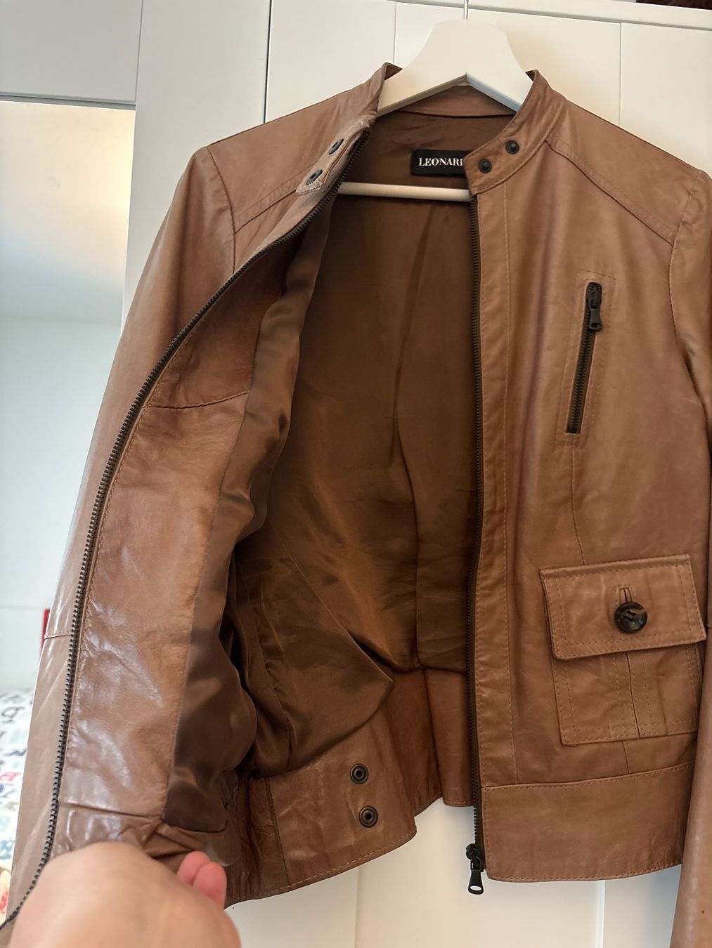 Giacche: Leonardo Lederjacke / wenig gebraucht – Usato da Herisau venduto da sen_8w8b 5