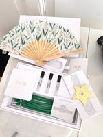 Limited Dior Lucky Etoile Set - Fan, Charm & 3 Perfume- New