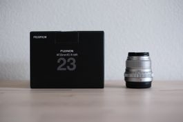 Fujifilm Fujinon 23mm f/2 Silber