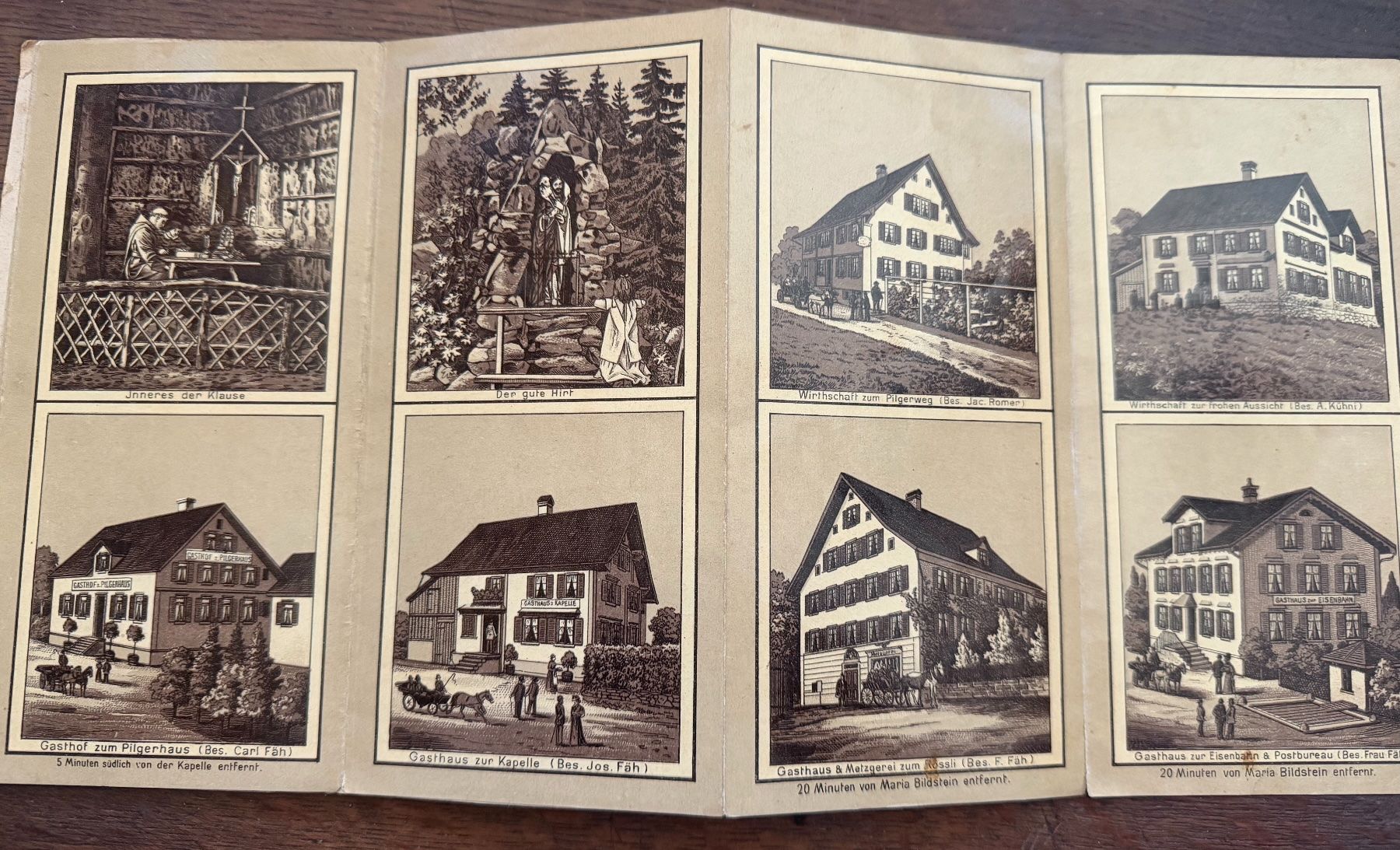 Cartoline postali: MARIA BILDSTEIN - LEPORELLO – Usato da Tegerfelden venduto da siebenmacky 5