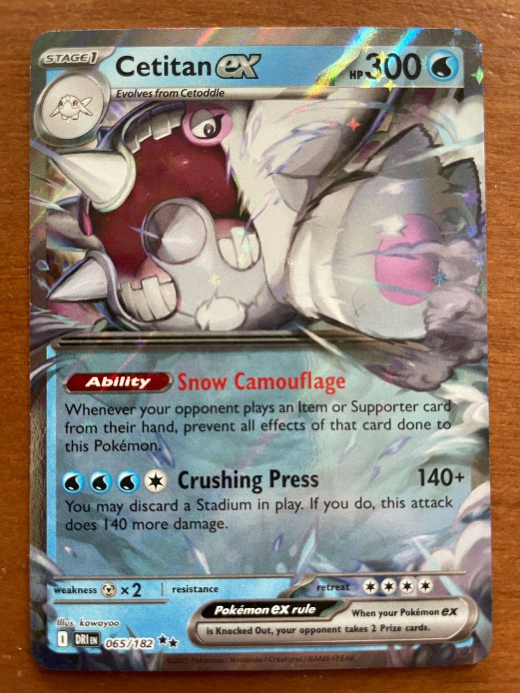 Pokémon Carte collezionabili: Pokemon Cetitan eX (Versand gratis) – Nuovo (secondo la descrizione) da Chur venduto da Angerson