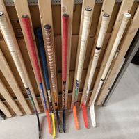 8 Unihockey Stöcke gebraucht