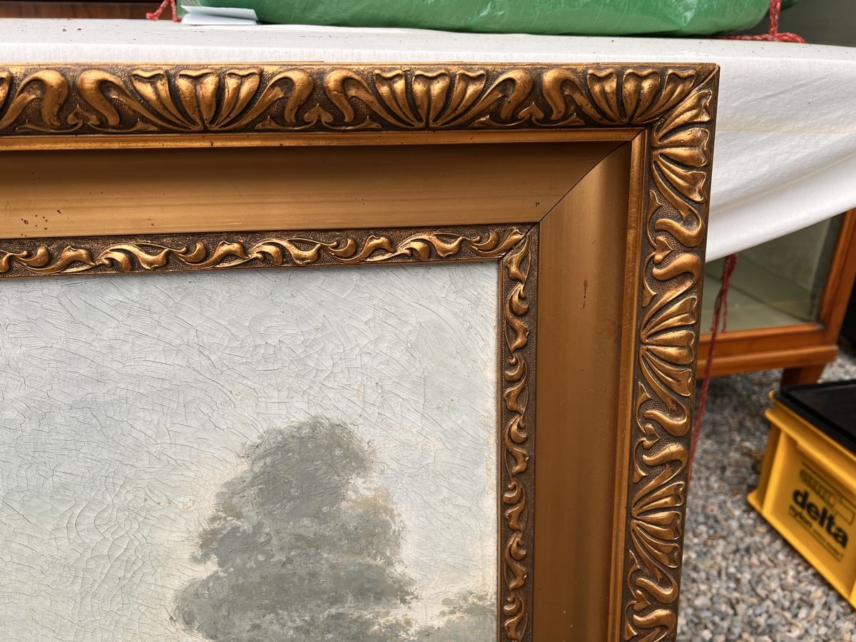 Gemälde: Antike Gemälde mit Monogramm .(26) – Gebraucht aus Glattfelden von maa_qcj8 5