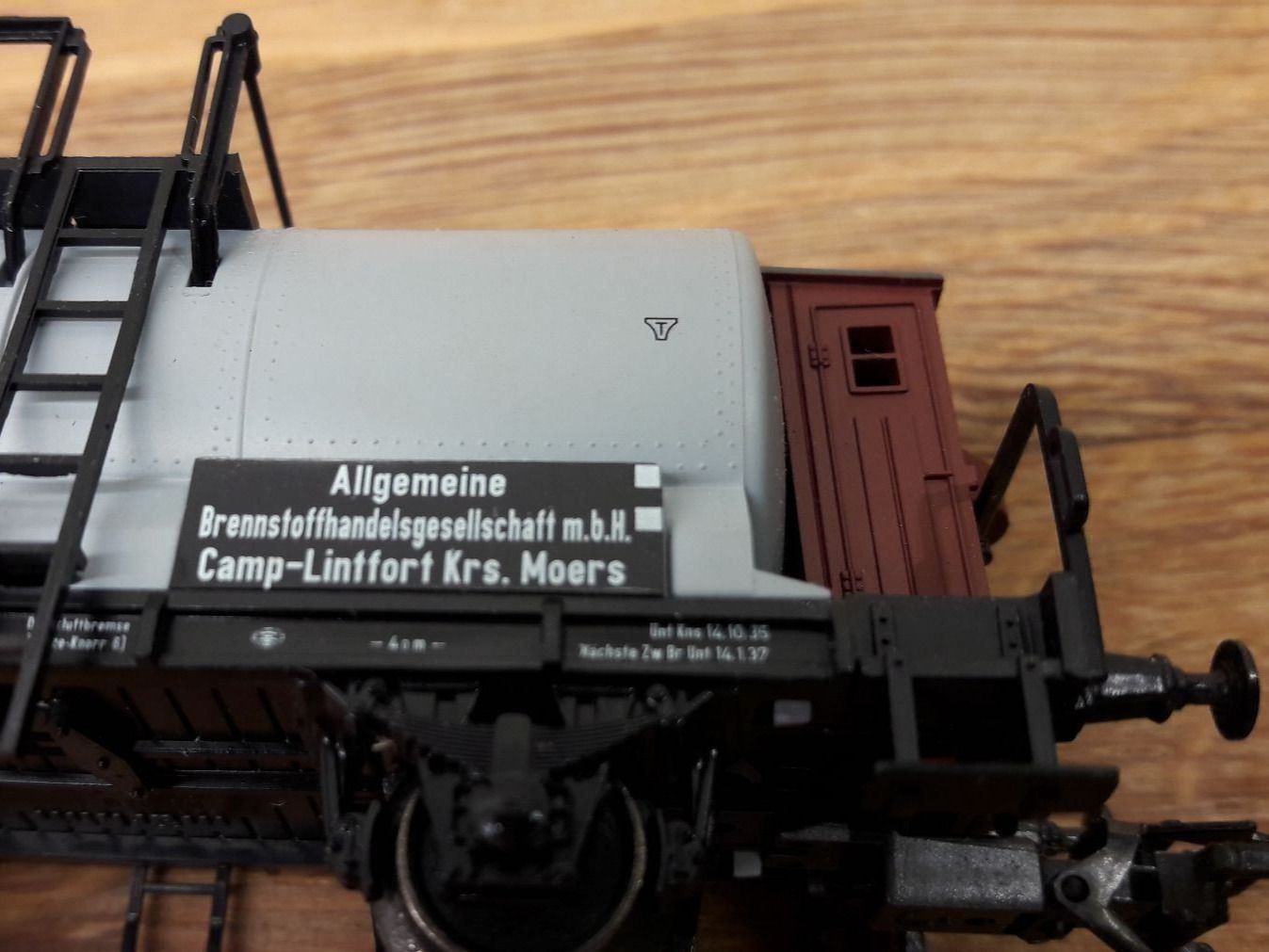 Märklin Modellini di ferrovie: Märklin HO AC : DR Wagon citerne "ABC" – Usato da Buttes venduto da Cafe2005 6