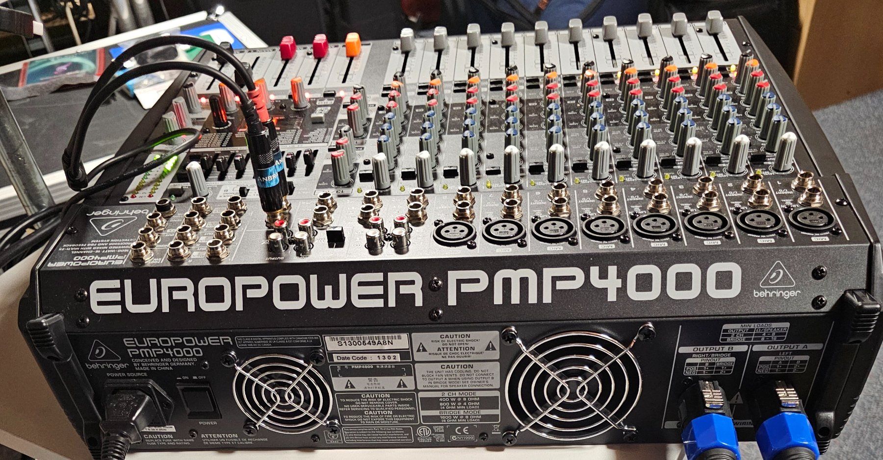 Behringer Console di mixaggio: Europower mixer PMP 4000 – Usato da Dürnten venduto da Anbra1 1