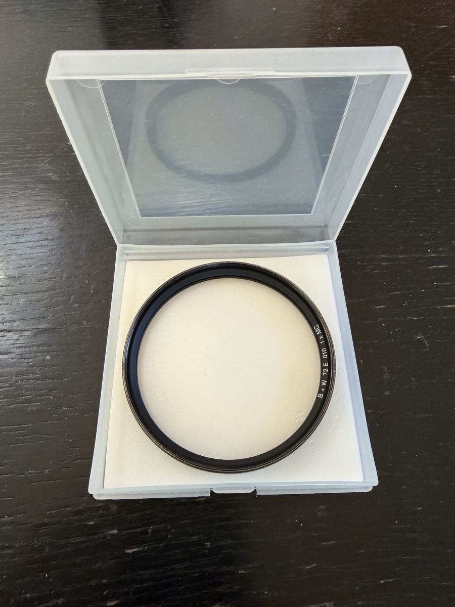 Filtri: UV-Filter von B+W Ø 72 mm + Objektivdeckel – Usato da Arbon venduto da yak4665 1