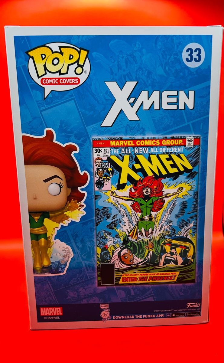 Funko Figuren: Funko Pop! Comic Covers – X-Men Phoenix #33 – Neu und originalverpackt aus Winterthur von Box4Fun 2
