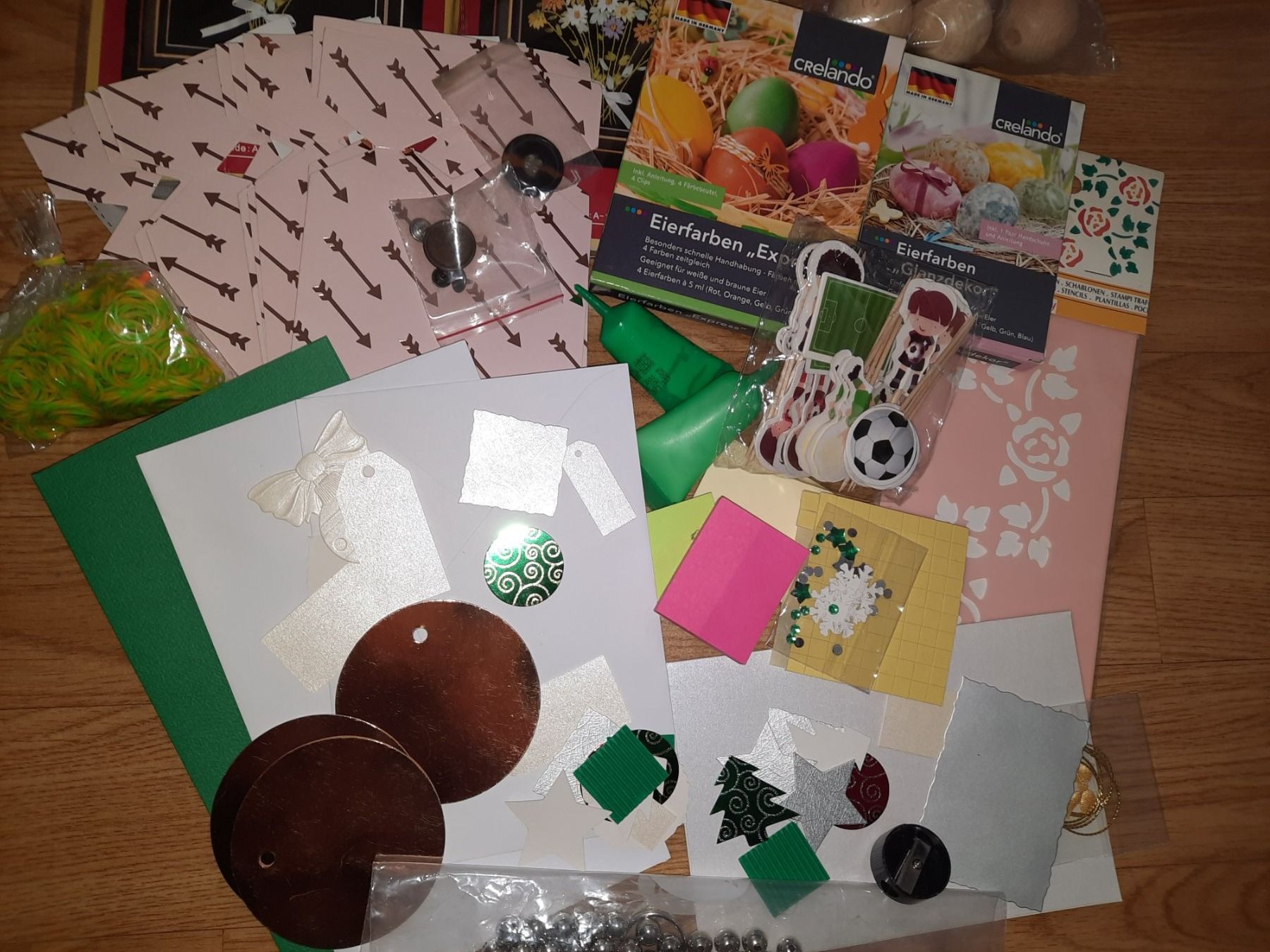 Bastelsets: Lotto materiali per lavoretti e bricolage – Neu (gemäss Beschreibung) aus Biasca von Old_6blh 1