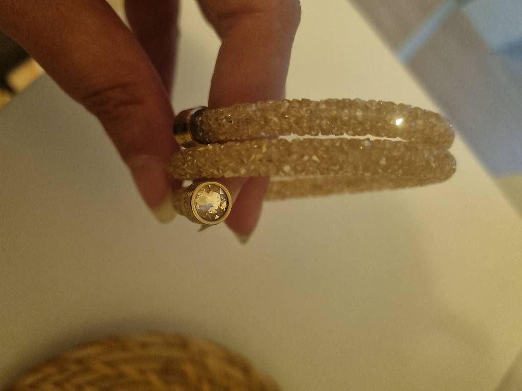 Bracciali & Braccialetti: Swarowski Gold Armband – Usato da St. Margarethen TG venduto da jda_95gd