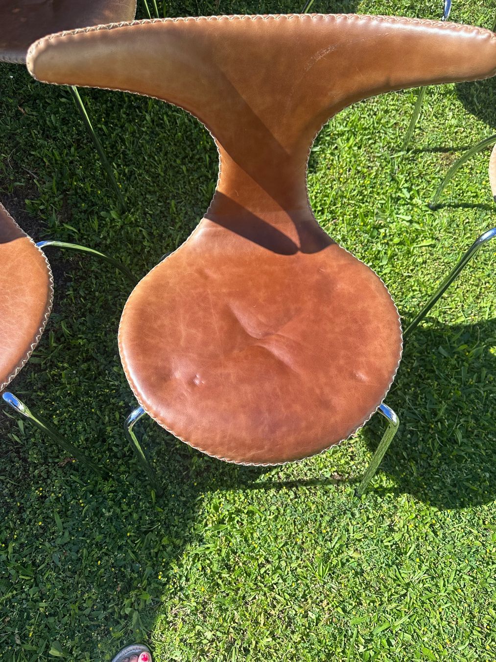 Chaises: 🪑six chaises en cuir – D'occasion à St-Légier-Chiésaz par EvaVDRiviera 7