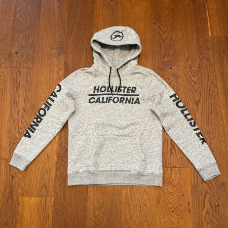 Hollister Hoodie Herren Grösse M hellgrau