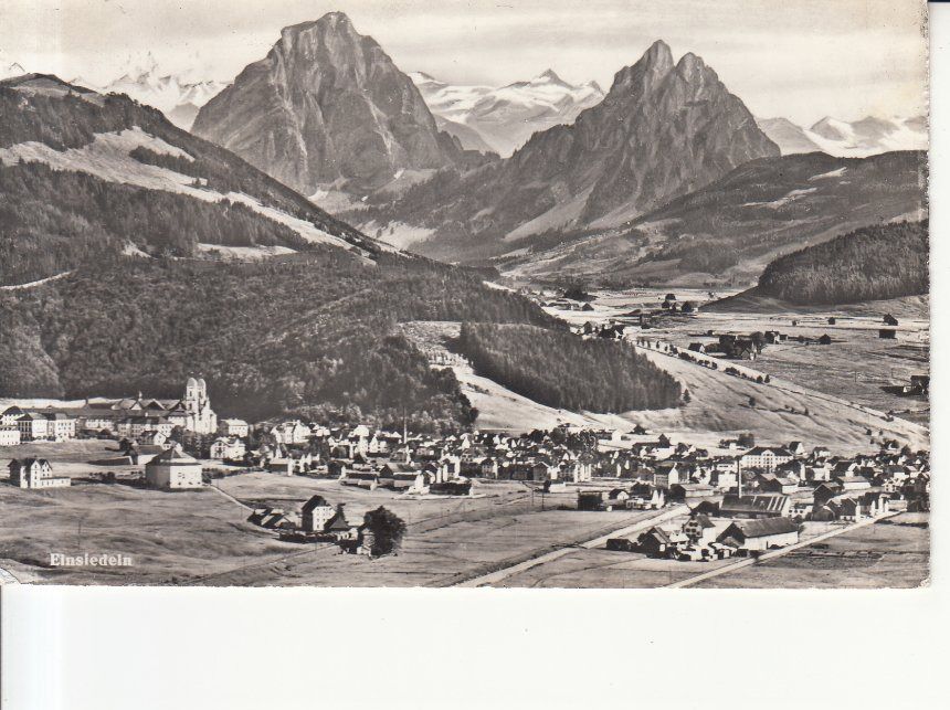 Ansichtskarten: Einsiedeln 1959 – Gebraucht aus Bürglen TG von StampGraf