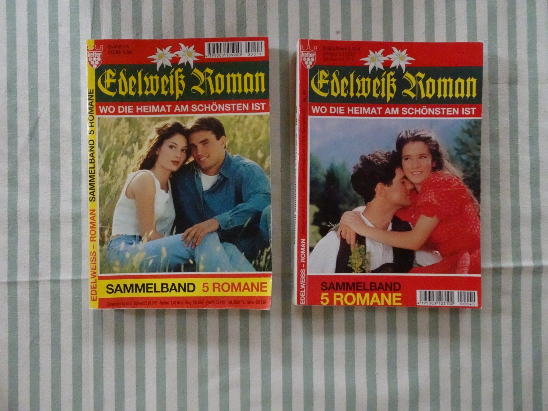 Libri: 2 alte Romane EDELWEISS - Sammelbände - M108 – Usato da Küssnacht am Rigi venduto da Kleinpreis-Shop
