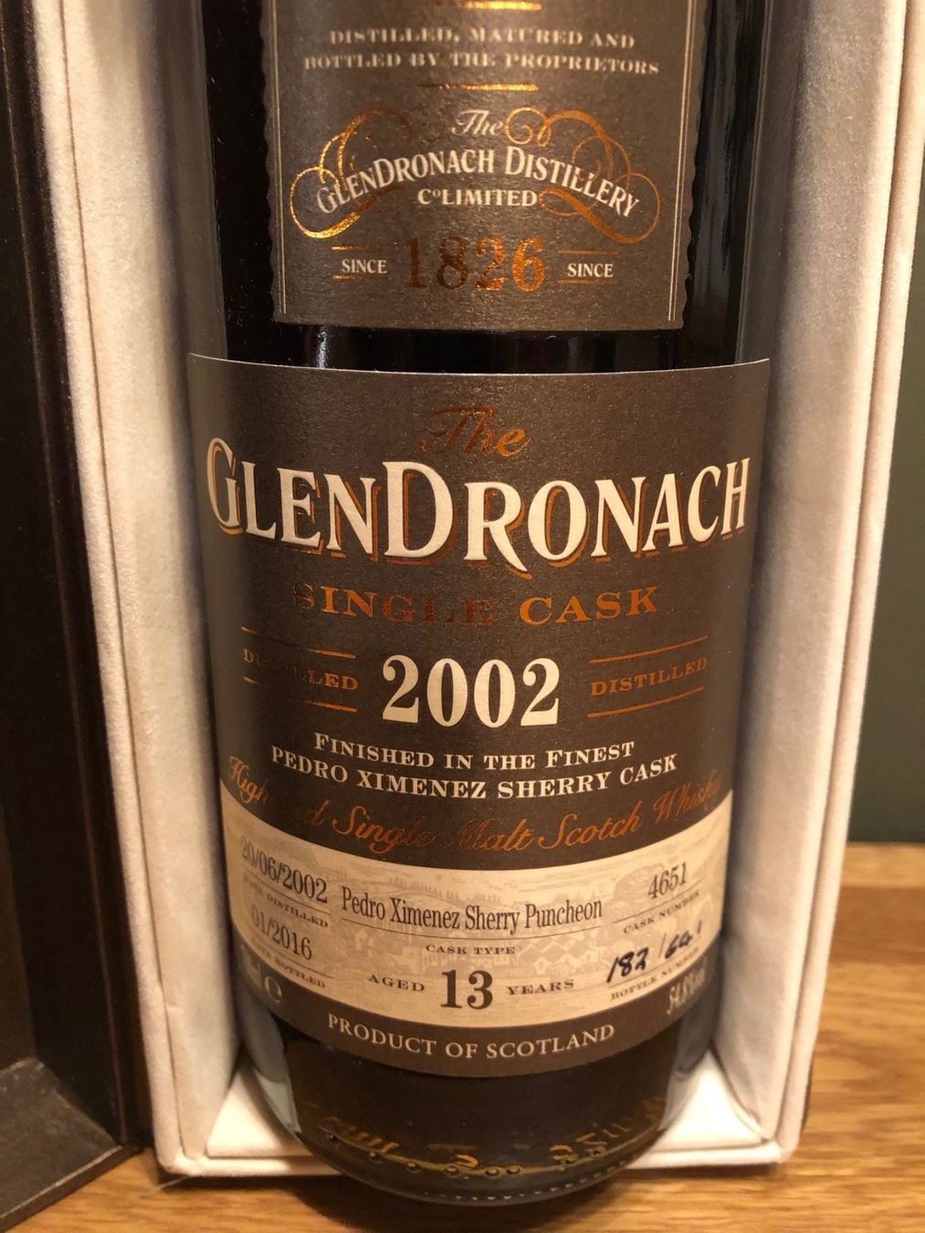 Glendronach Spirituosen: Glendronach Single Cask #4651 - batch 13 – Neu und originalverpackt aus Hinwil von allerlei0815 3